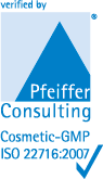 Pfeiffer Consulting: Cosmetic GMP, ISO 22716:2007