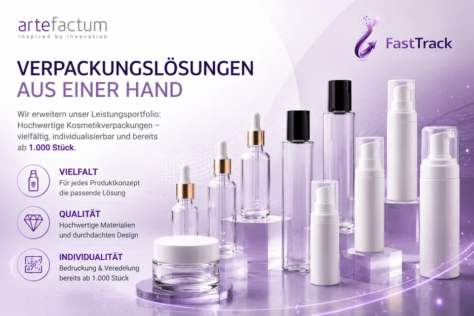 Neue Verpackungslösungen bei artefactum